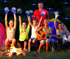 10 Reasons to bring LED gloves on your next camping trip