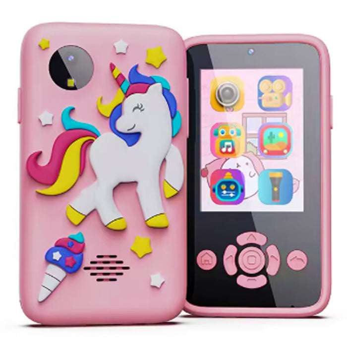 Kids Smartphone Button Camera Video Games Educational Toddler Toy
