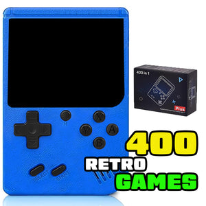 Handheld Games for Kids Console 400 Retro Video Games, Portable Gaming Player Mini Arcade Electronic Toy Gifts for Boys Girls