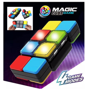 Magic Cube Flip Slide Match Memory Game Electronic Handheld Fidget Toy Single or Multiplayer