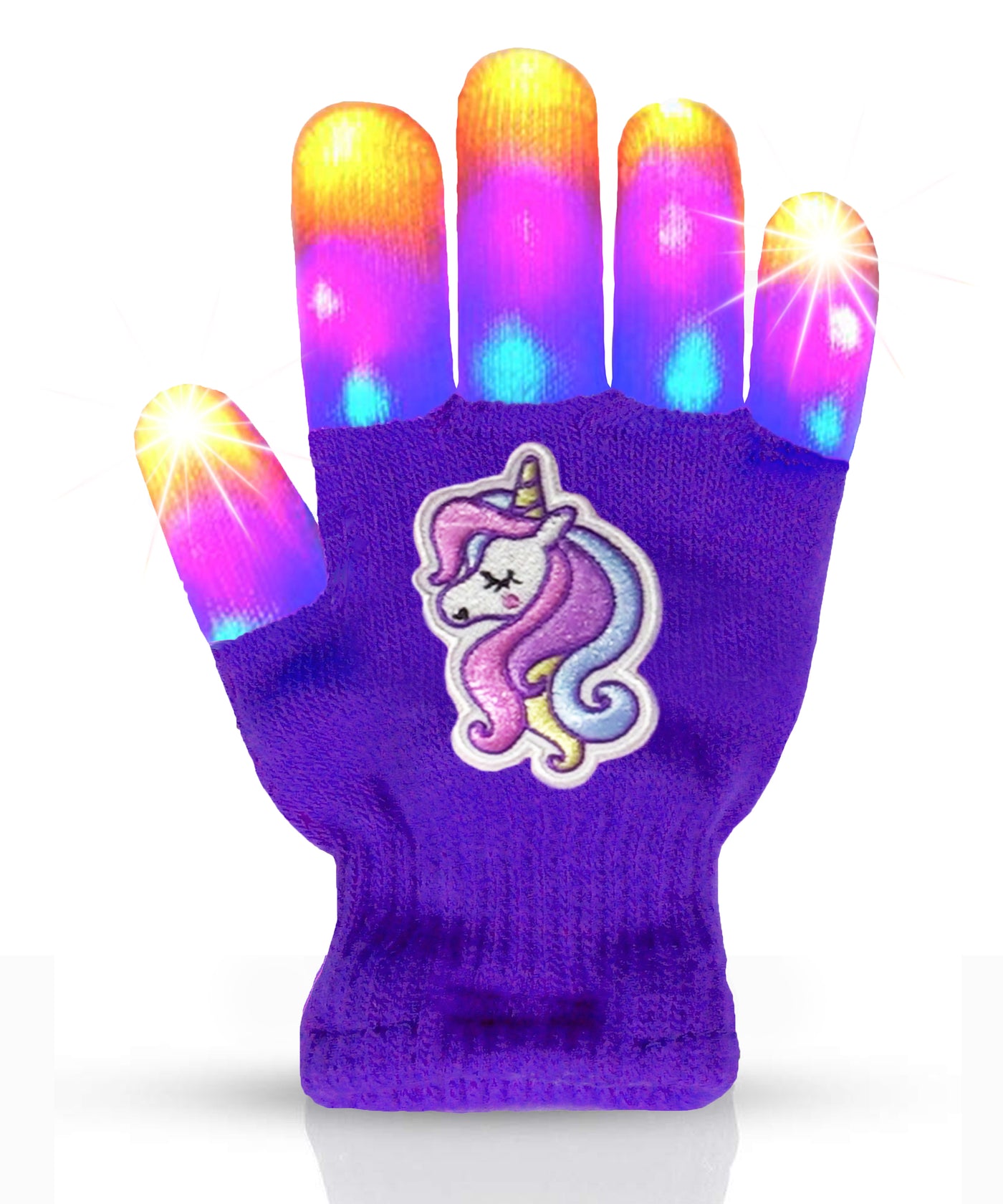 unicorn gardening gloves Unicorn LED Light Up Gloves Kid and Teen Sizes Colors for Girls and Bo – The Noodley