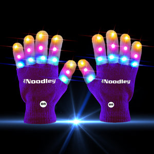 LED Light Up Gloves for Kids Cool Toys for Boys with Extra Batteries Indoor Play Outdoor Game Ideas Camping